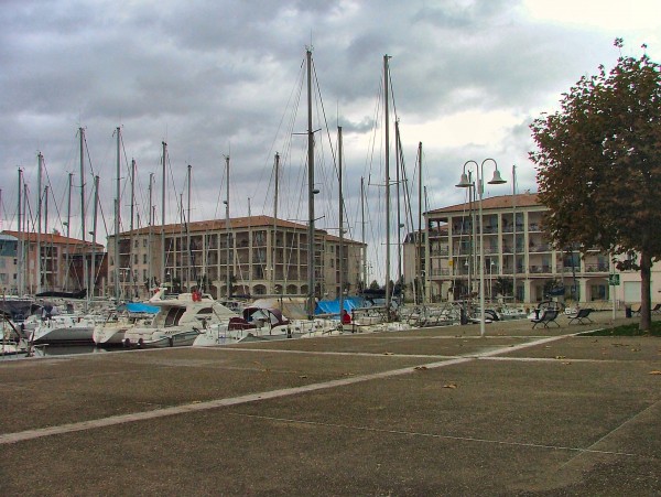 Le port de plaisance...