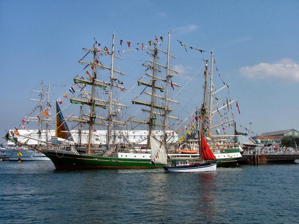 Tall Ship's Race, Cherbourg, 14 juillet 2005...