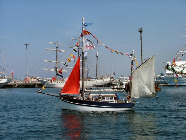 Tall Ship's Race, Cherbourg, 14 juillet 2005...