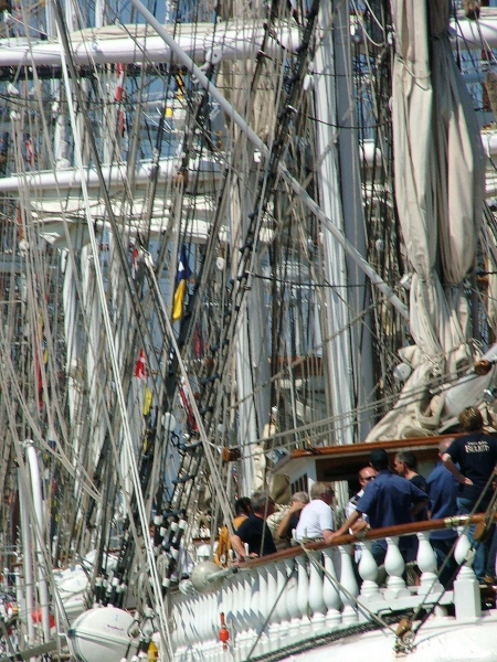 Tall Ship's Race, Cherbourg, 14 juillet 2005...