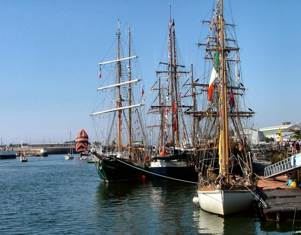 Tall Ship's Race, Cherbourg, 14 juillet 2005...